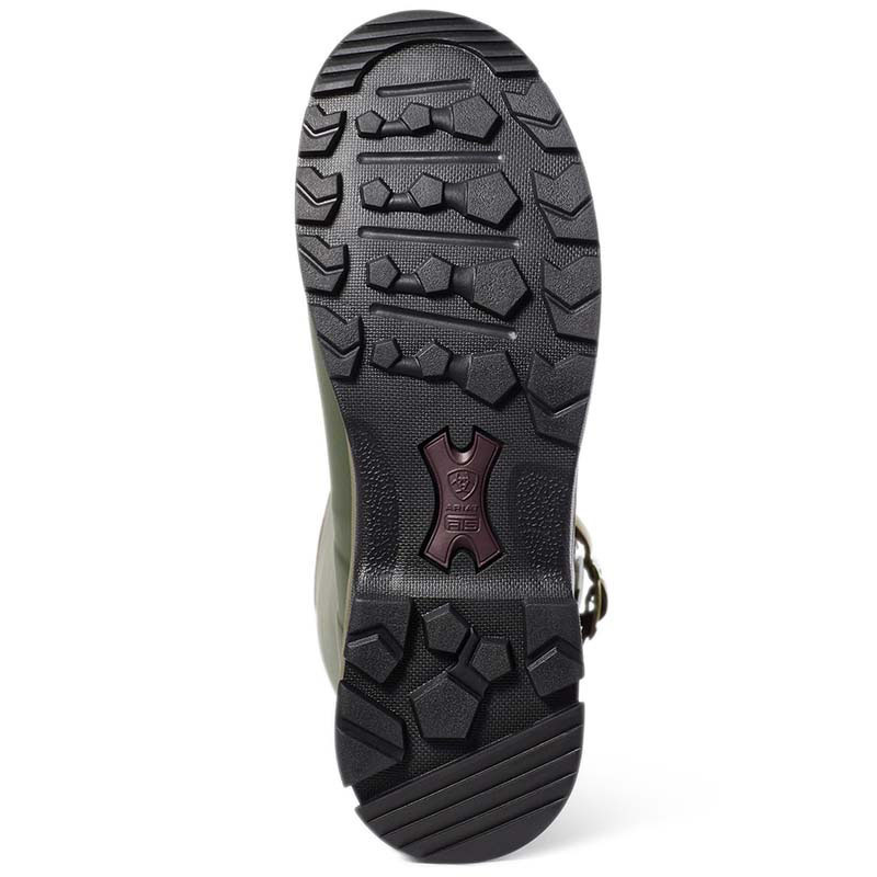 Insulated Men's Rubber Boots Burford Green