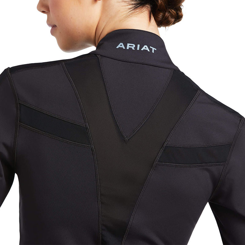 Sweater Ascent Full Zip Black