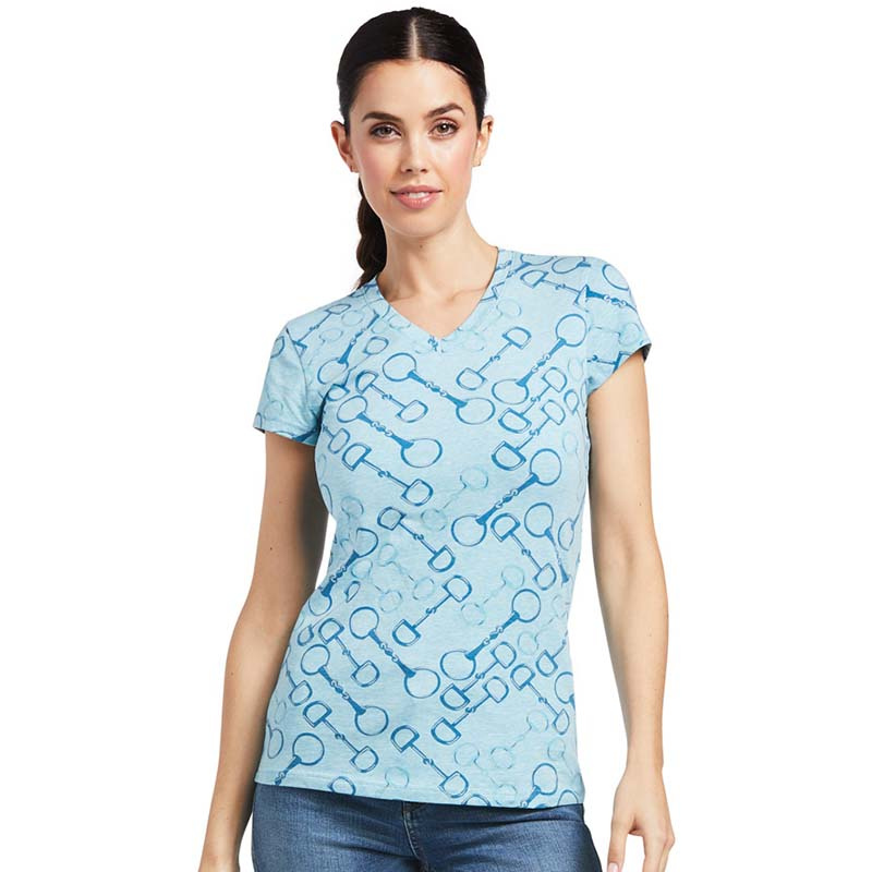 T-Shirt Snaffle Light Blue