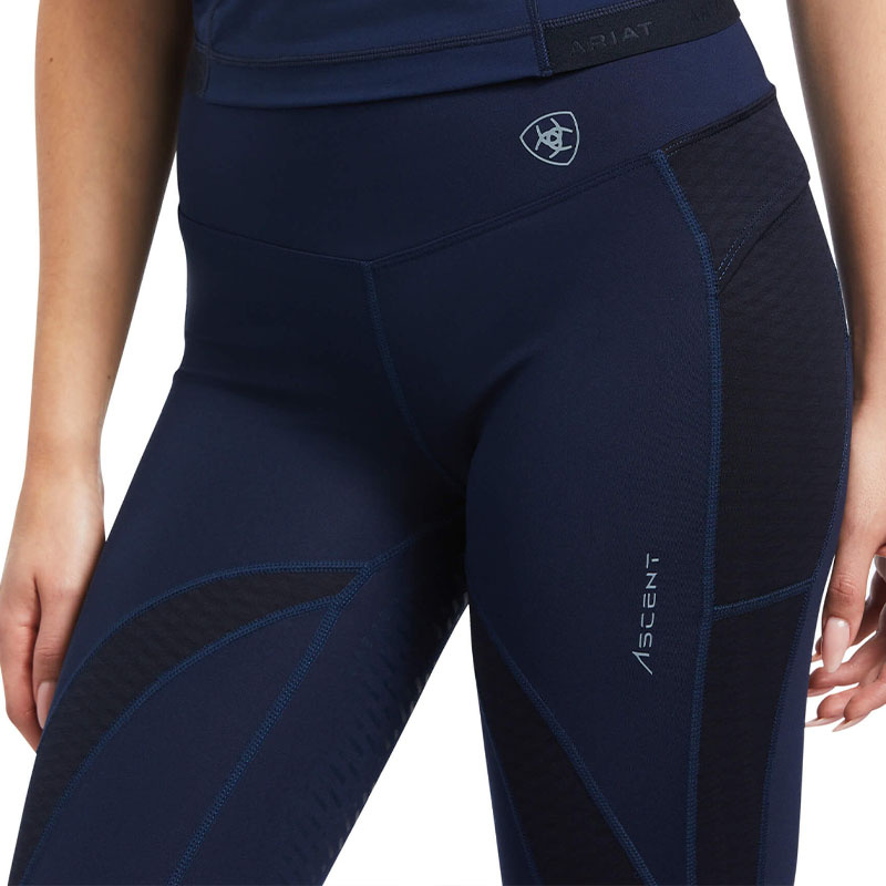 Riding Tights Ascent Half Grip Navy