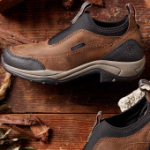 Stable Shoes Terrain Ease H2O Brown