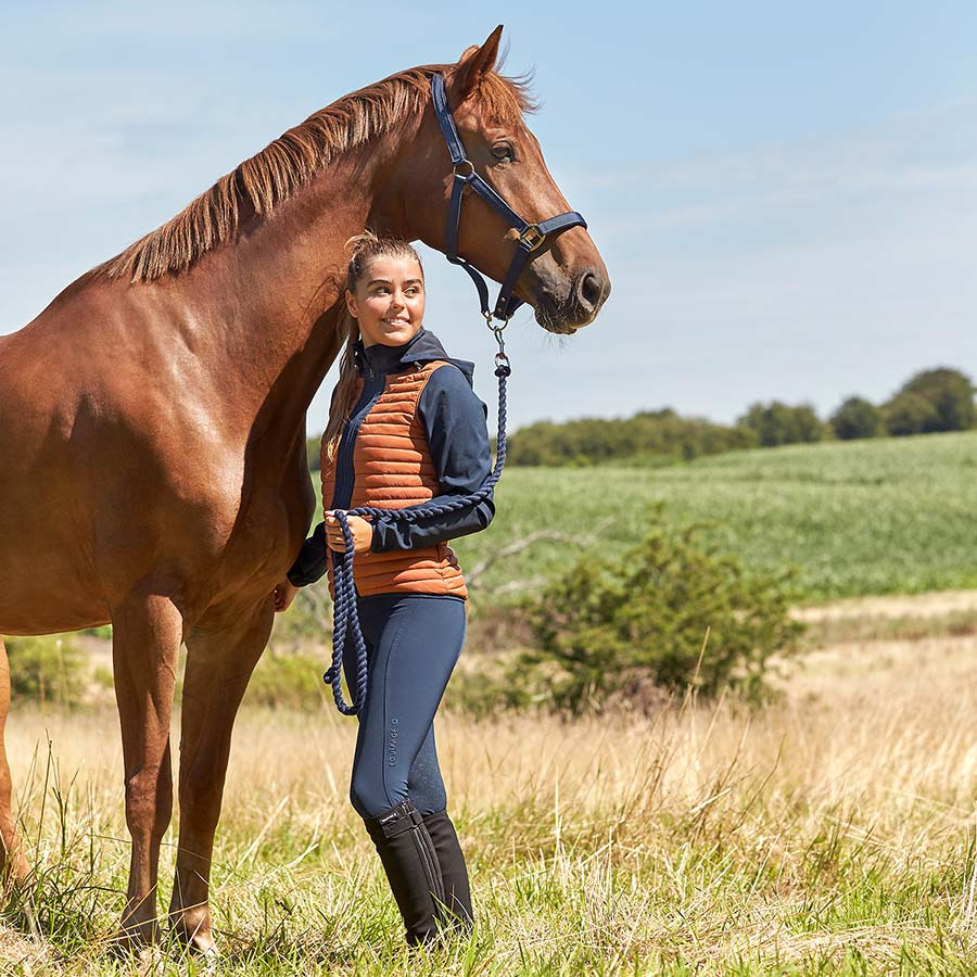 Riding Tights Finley Full Grip Navy