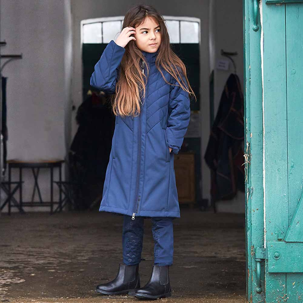 Riding Parka Jr Gaia Navy