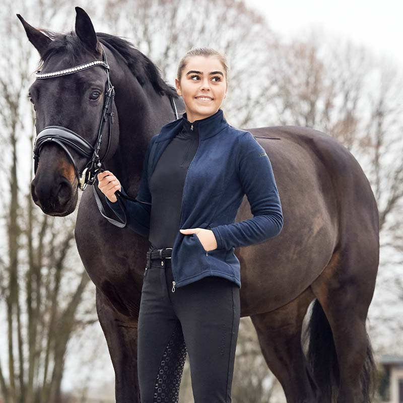 Fleece Sweater Gilly Navy