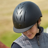 Riding Helmet Henderson Black Riding Helmet Henderson Black