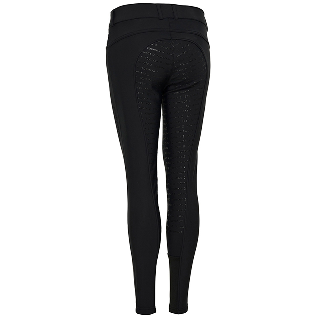 Winter Riding Breeches Janet Full Seat Softshell Black
