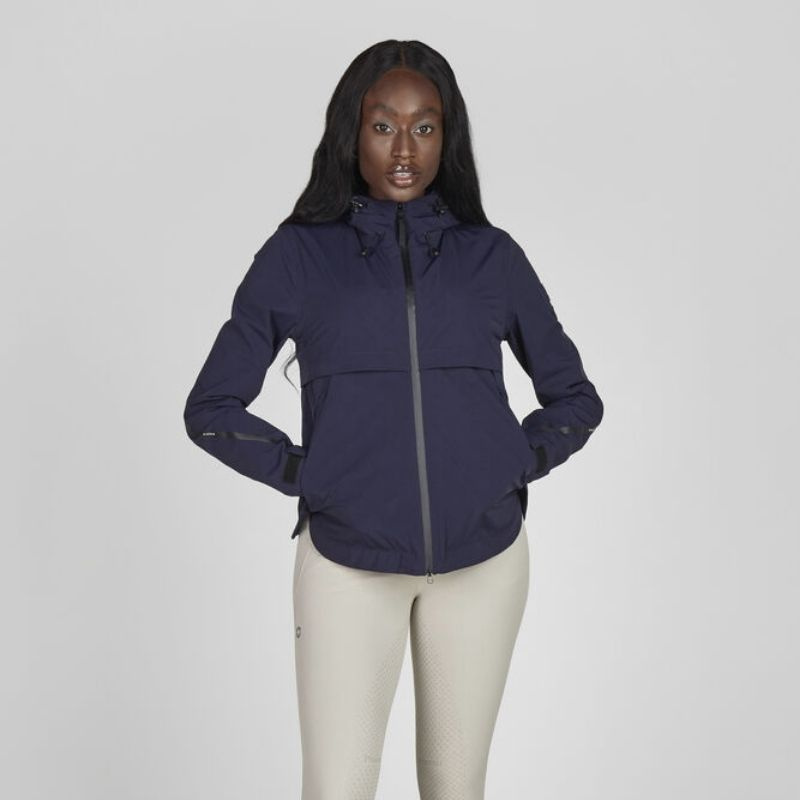 Rain Jacket Core Navy Blue