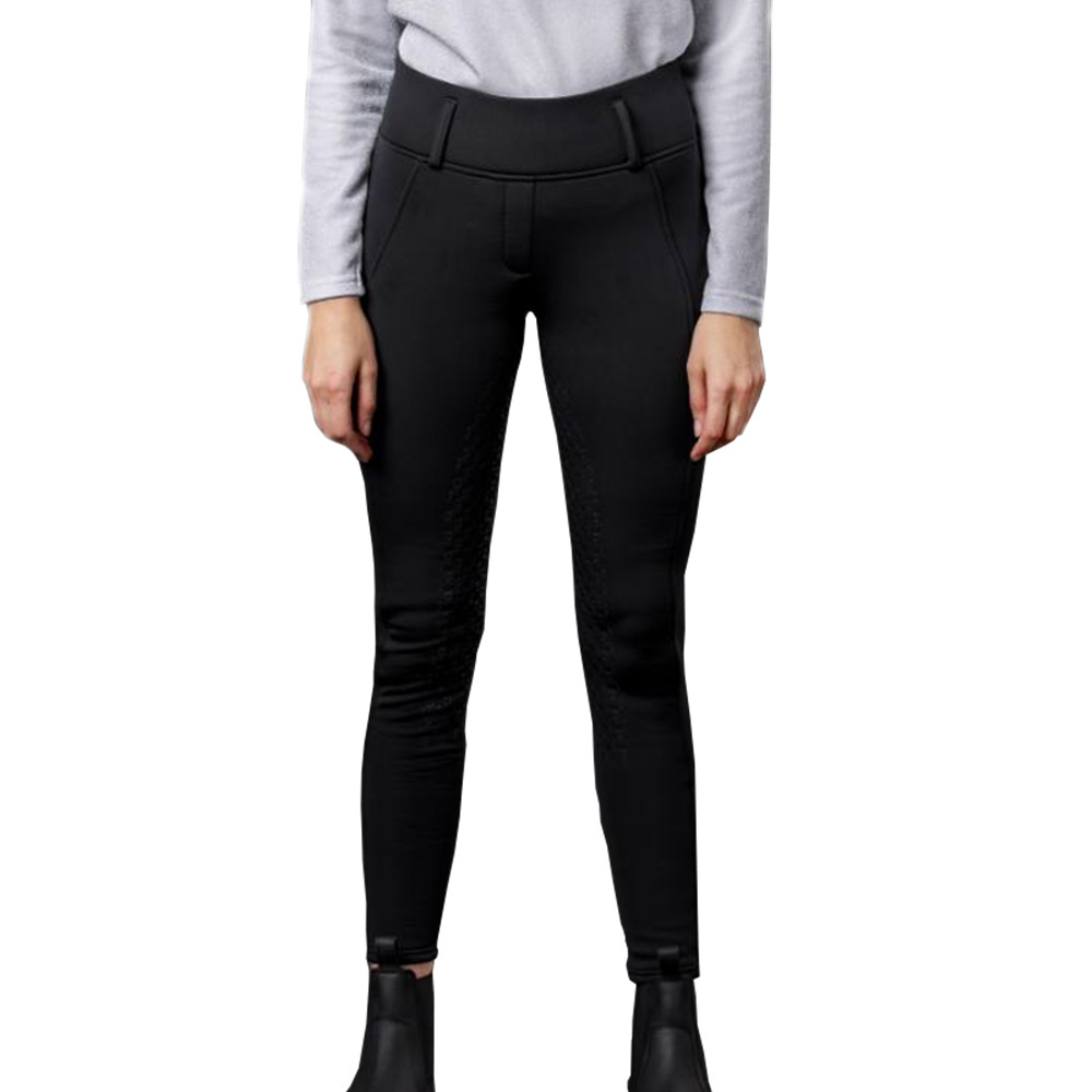 Winter Riding Tights Selena Full Grip Black