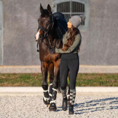 Winter Riding Tights Selena Full Grip Black Winter Riding Tights Selena Full Grip Black