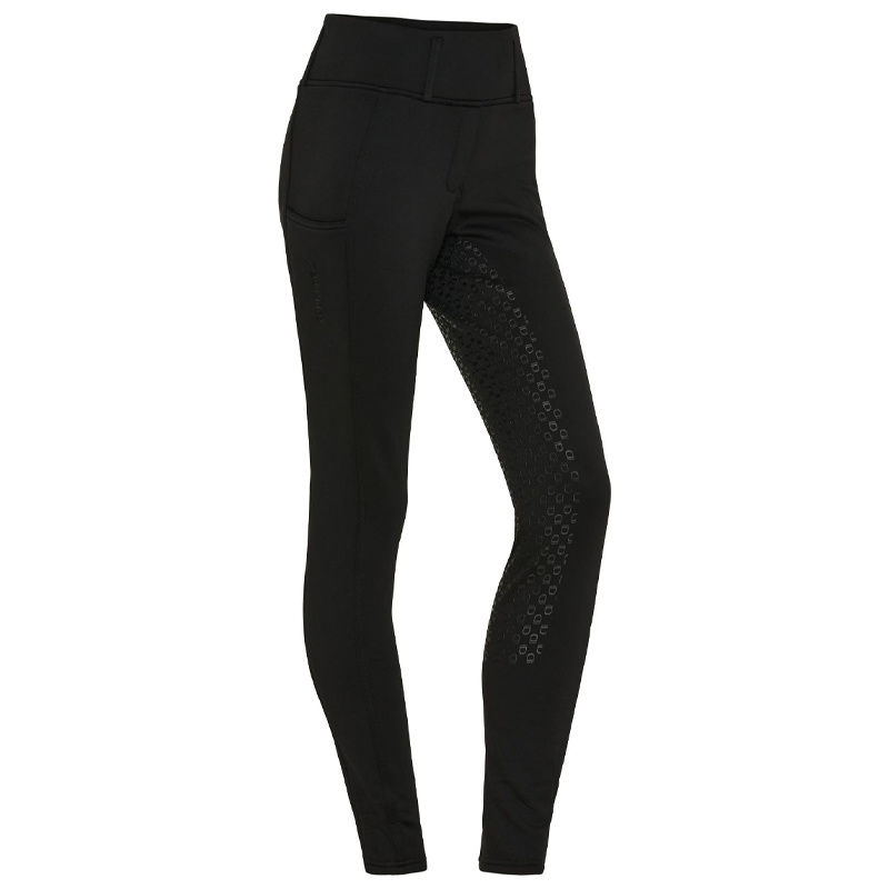 Winter Riding Tights Kids/Junior Selena Full Grip Black