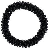 Hair Tie Saylene Crystals Black Hair Tie Saylene Crystals Black