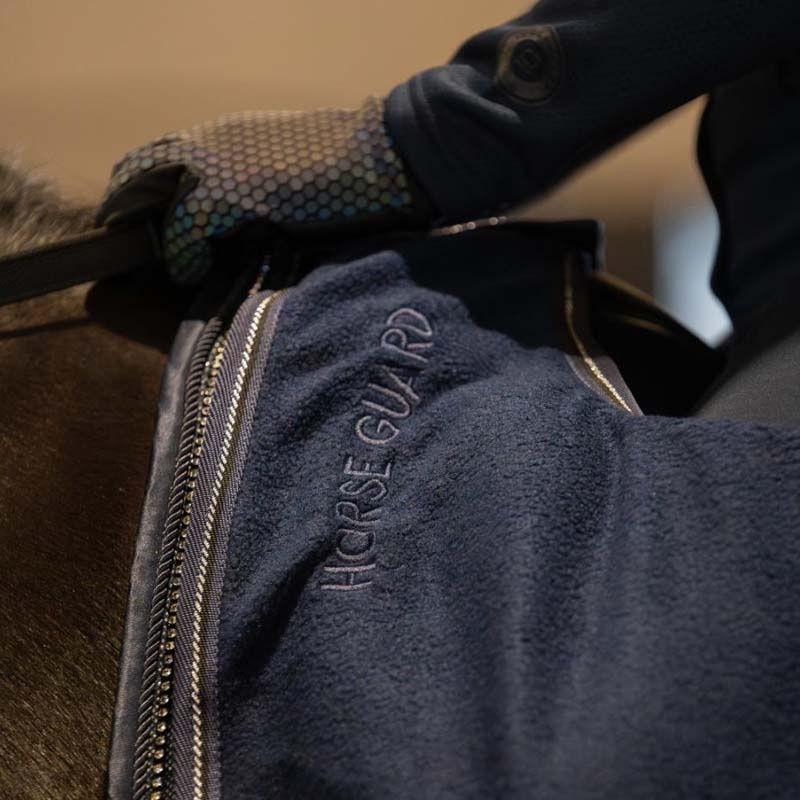 Riding Gloves Saline Reflective Black