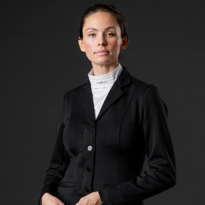 Stock Tie Swift Crystals White