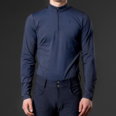 Performance Shirt Men Steve 1/4 Zip Navy Performance Shirt Men Steve 1/4 Zip Navy