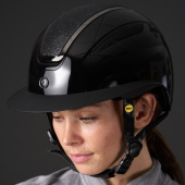 Riding Helmet MIPS Guardian Glossy Black Riding Helmet MIPS Guardian Glossy Black