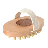 Massage Brush Träknoppar Brown Massage Brush Träknoppar Brown