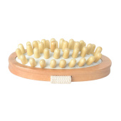 Massage Brush Träknoppar Brown Massage Brush Träknoppar Brown