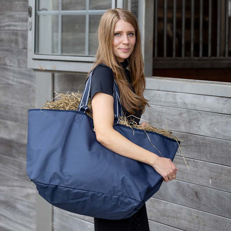 Hay Bag Abia Navy Blue