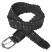 Belt Tri-Color Black/Silver Belt Tri-Color Black/Silver