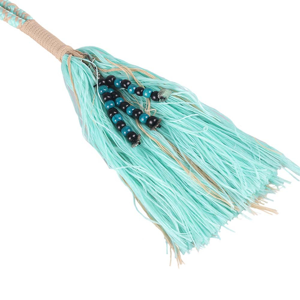 Rope Halter with Reins Combi Liberty Light Green