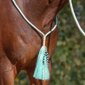 Rope Halter with Reins Combi Liberty Light Green Rope Halter with Reins Combi Liberty Light Green