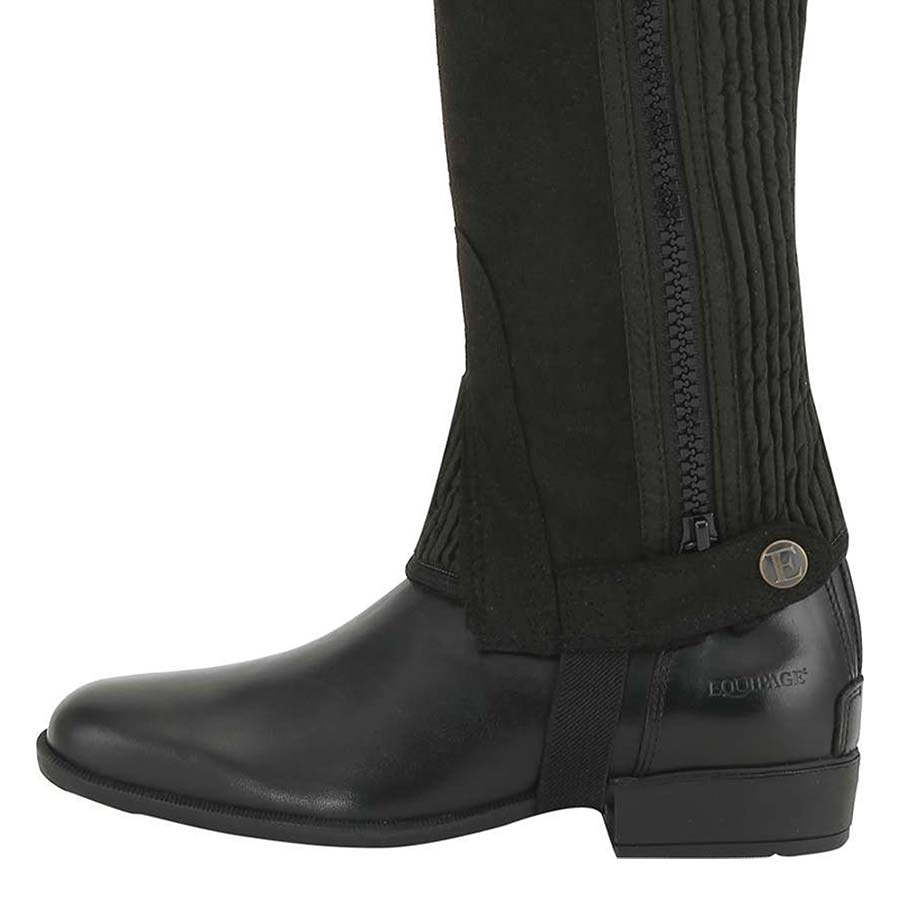 Short Chaps Jr Aspen Black