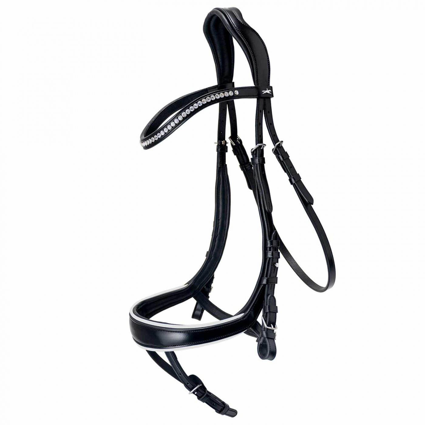 Bridle Equitus Beta White/Black