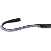 Browband Siena Black/Light Blue Browband Siena Black/Light Blue