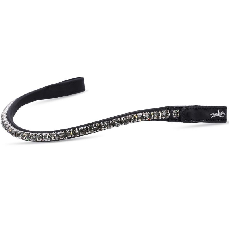 Browband Siena Black/Grey
