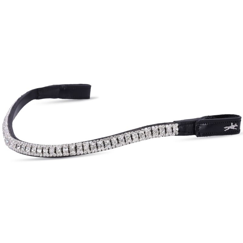 Browband Malaga Black/White