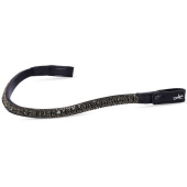 Browband Malaga Black/Grey Browband Malaga Black/Grey