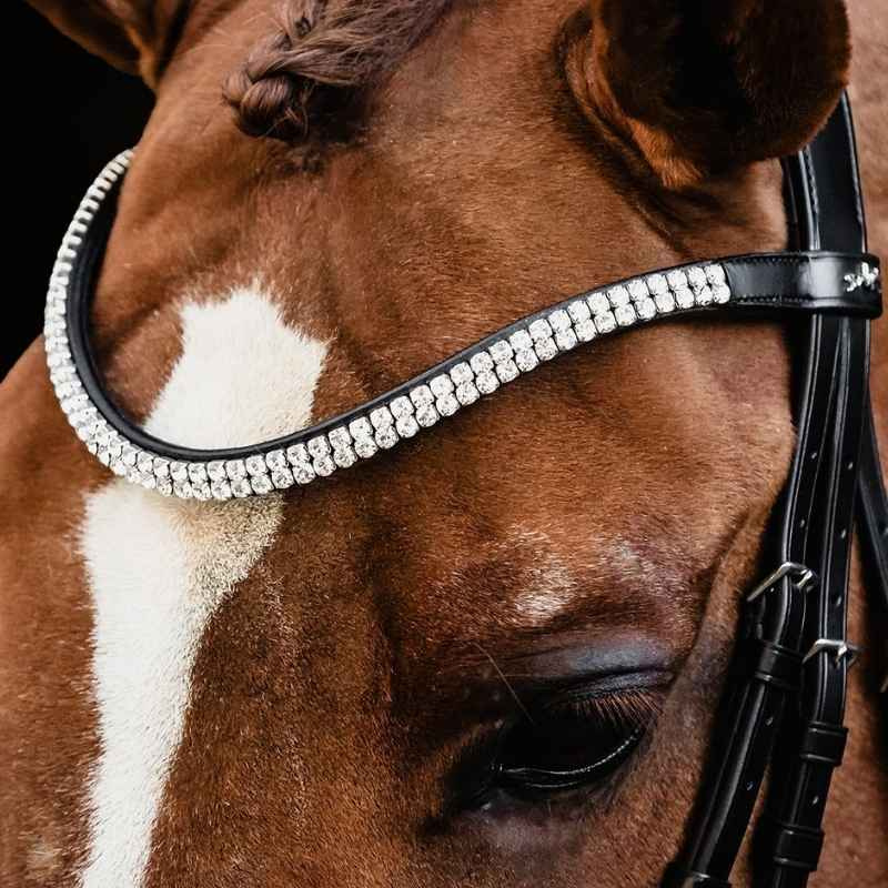 Browband Valencia/Monticelli Black/White