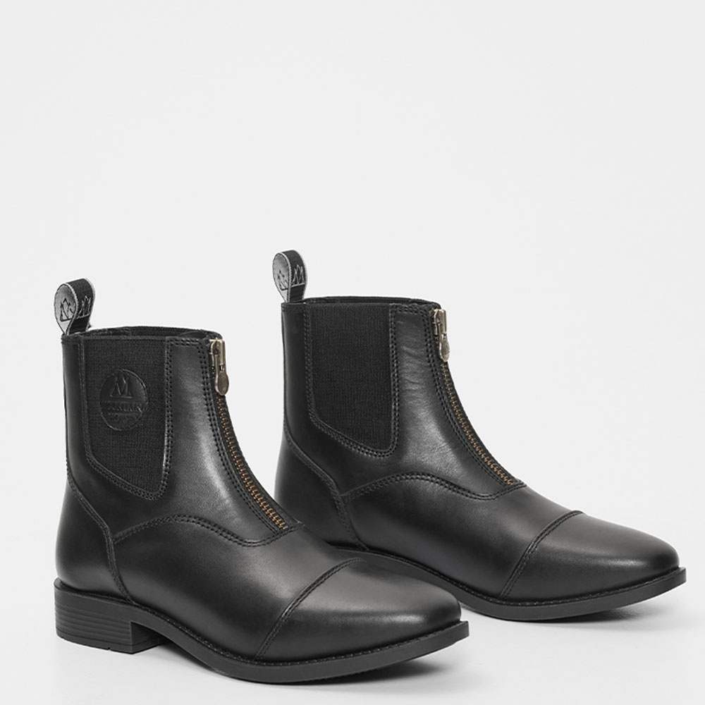 Jodhpur Boots Freedom Front Zip Paddock Black