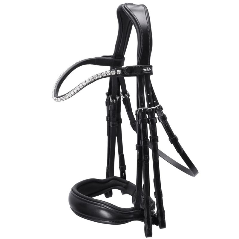 Double Bridle Milazzo Black