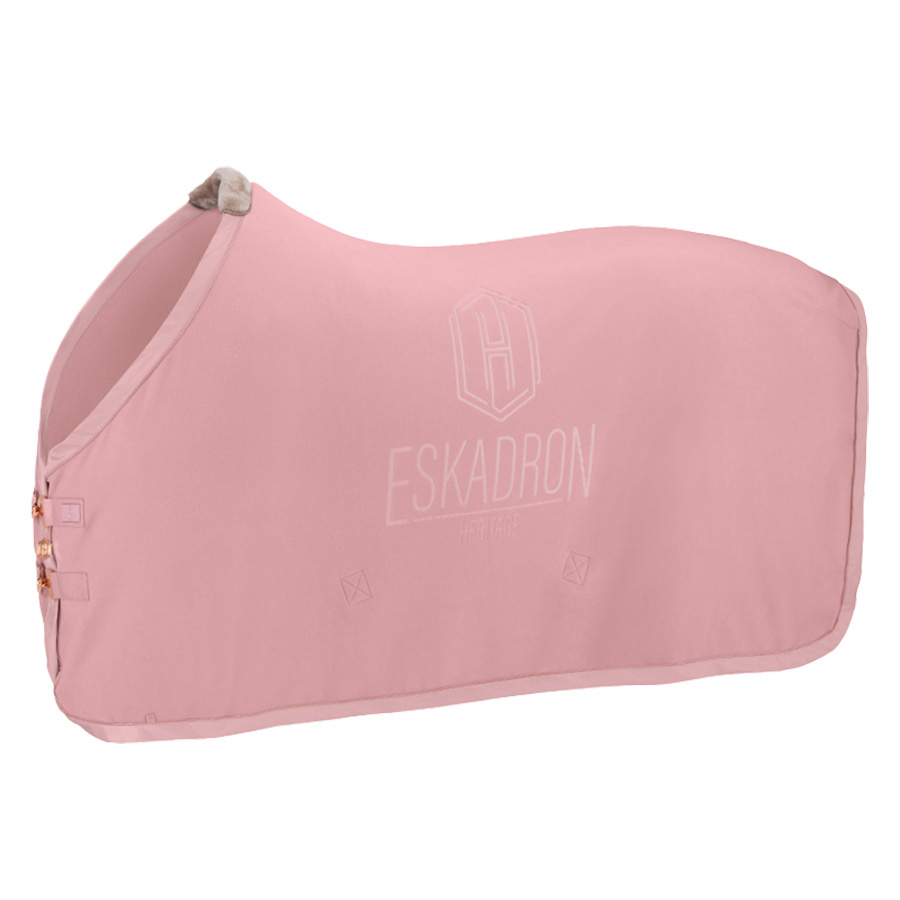 Fleece Rug Shetty Fleece Stamp Heritage Pink