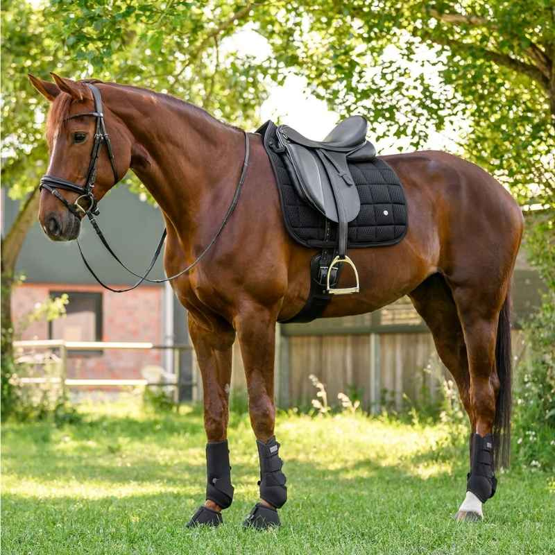 Dressage Saddle Pad Breath Performance Black