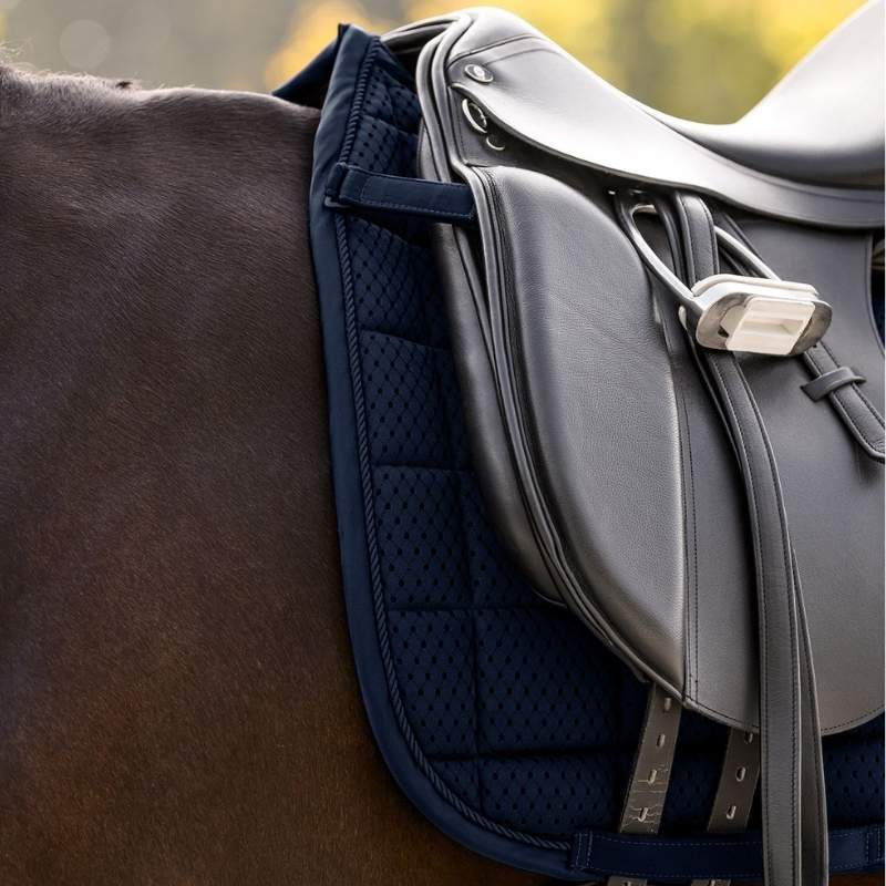 Dressage Saddle Pad Breath Performance Navy Blue