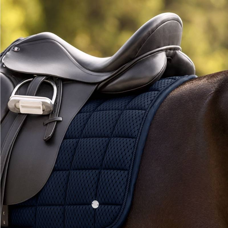 Dressage Saddle Pad Breath Performance Navy Blue