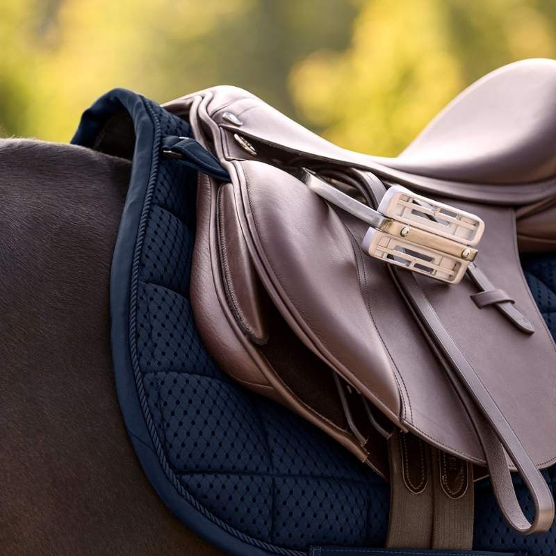 Saddle Pad Breath Performance Navy Blue