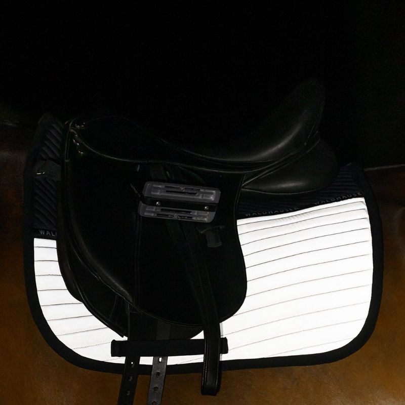 Dressage Saddle Pad Reflex Grey