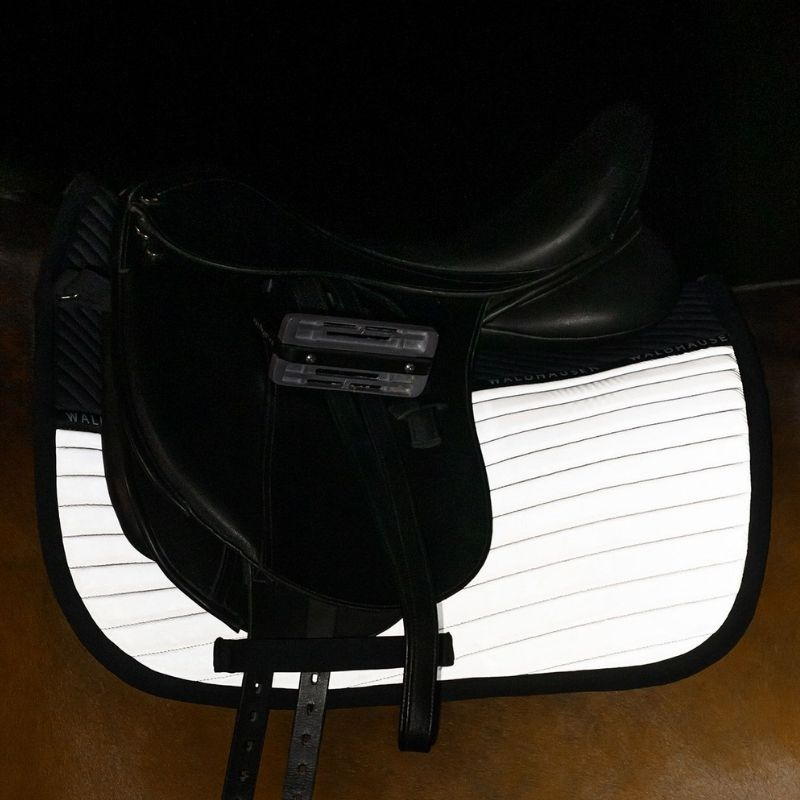 Saddle Pad Reflex Grey