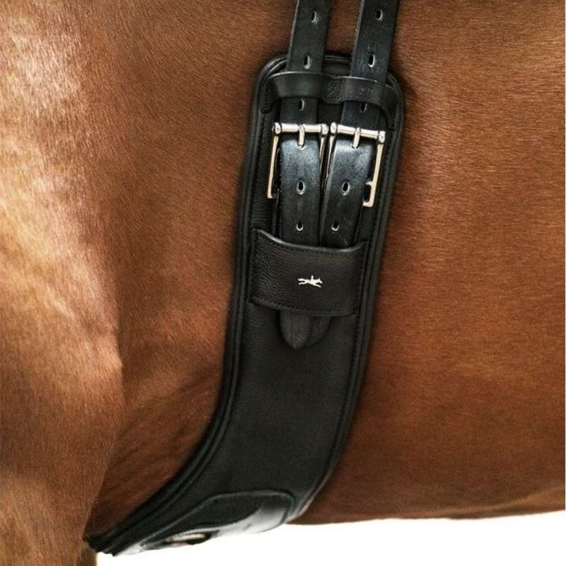 Dressage Girth Pittsburgh Stretch Black