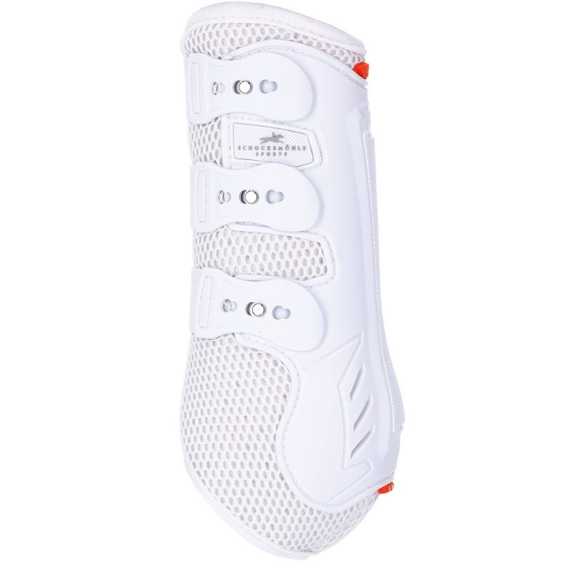Dressage Boots Air Flow Front White