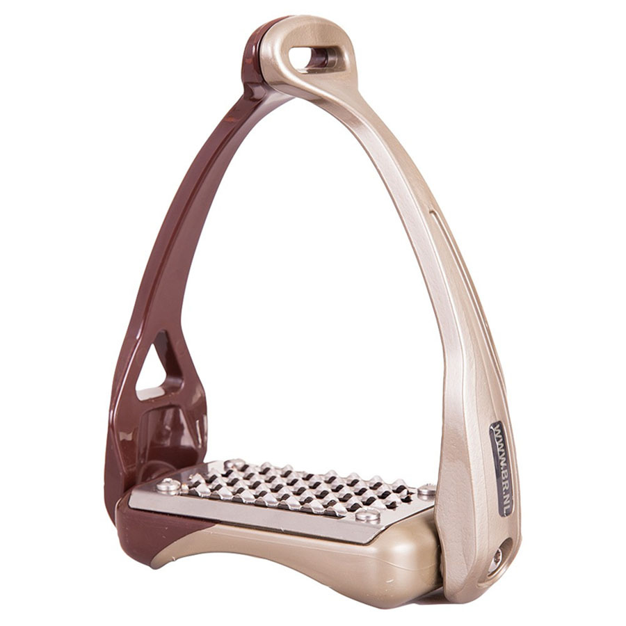 Stirrups AeroTech Brown/Gold