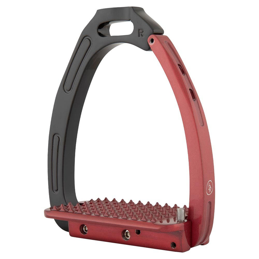 Stirrups Lavarone Black/Red