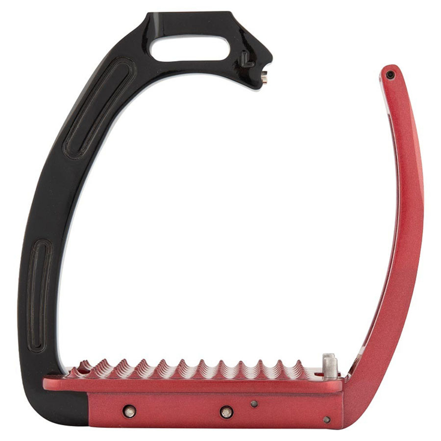 Stirrups Lavarone Black/Red