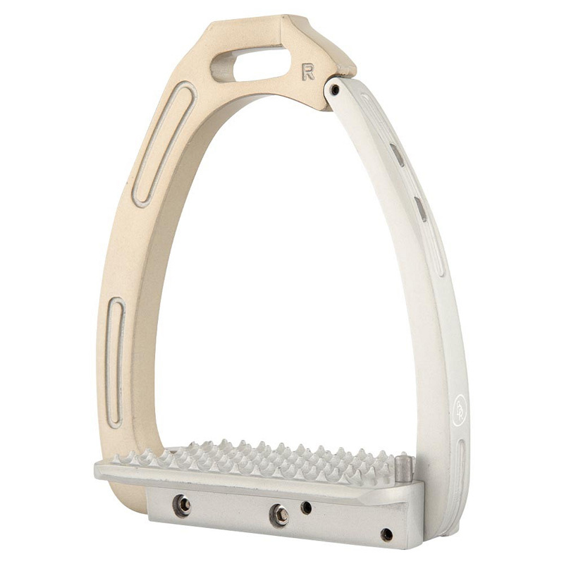 Stirrups Lavarone Titanium/Silver