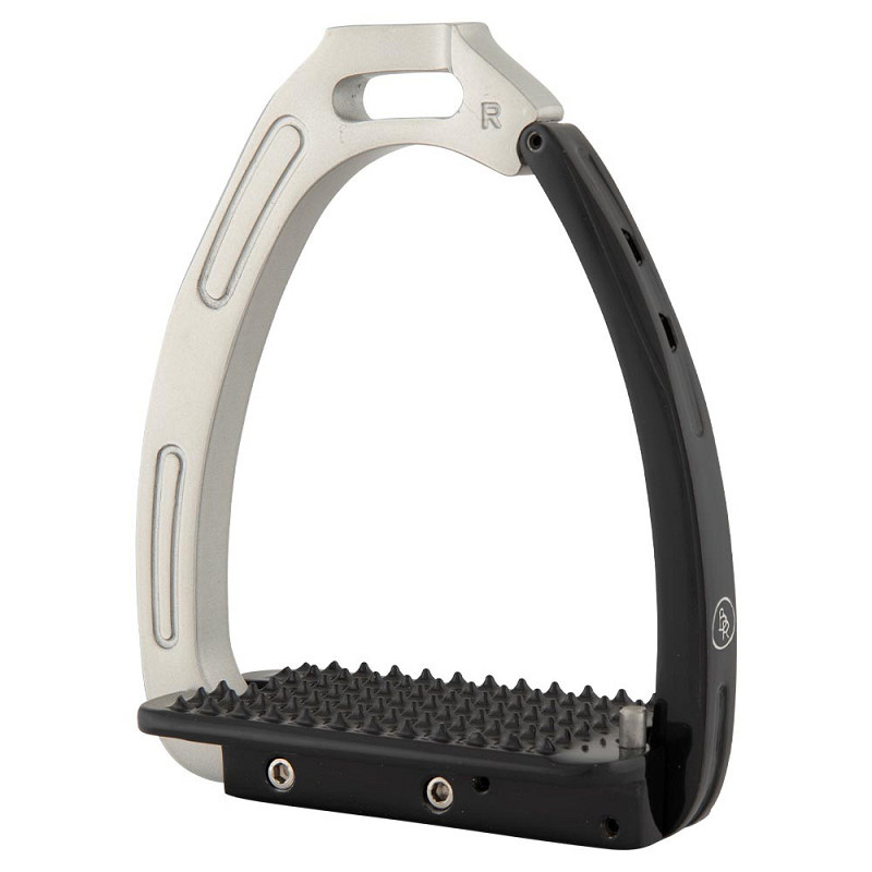 Stirrups Children/Junior Lavarone Silver/Black