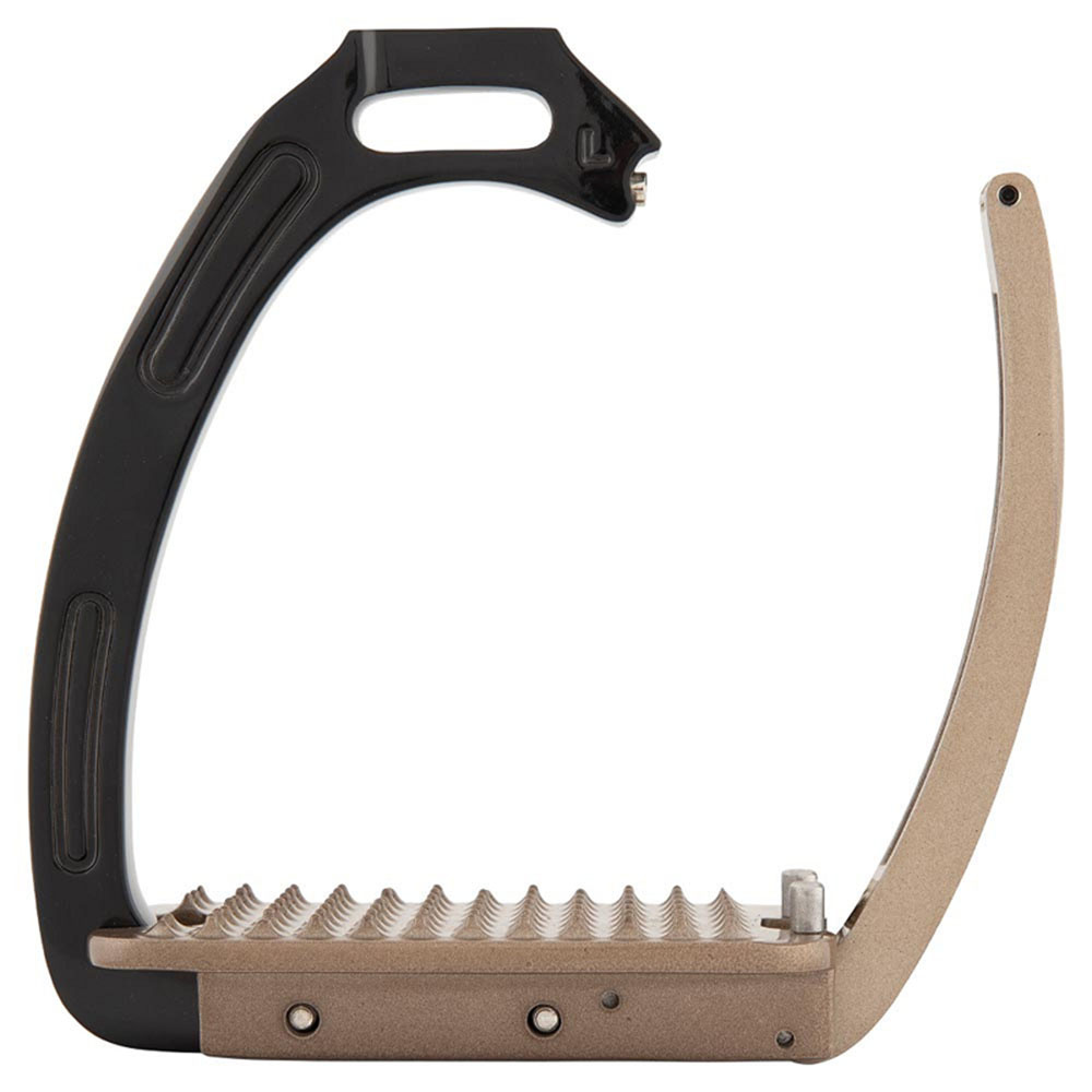 Stirrups Children/Junior Lavarone Black/Brown