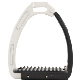 Stirrups Lavarone Silver/Black Stirrups Lavarone Silver/Black